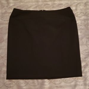 Black pencil skirt